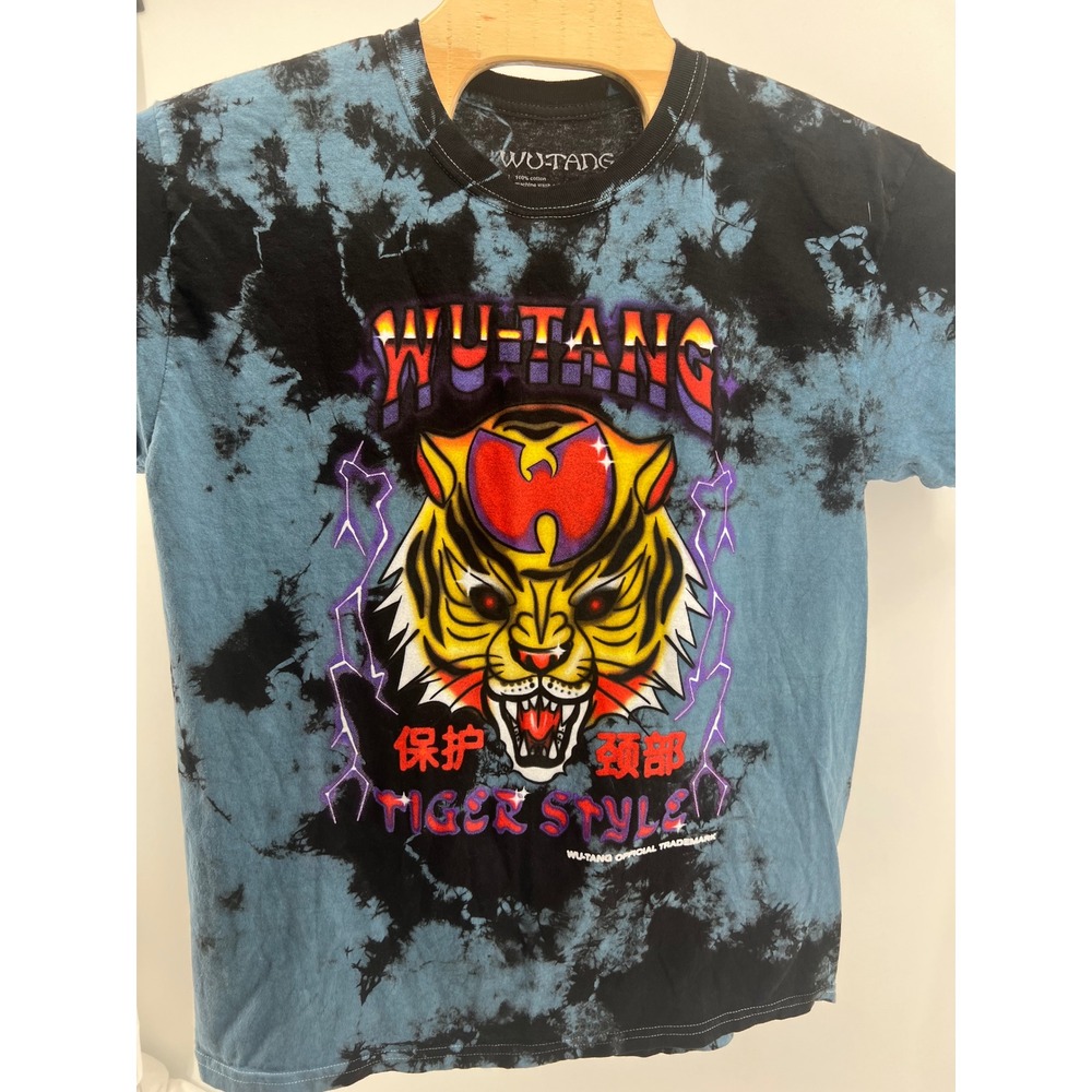 Wu Tang Clan Tiger Style Tie Dye T Shirt Size S M 2021